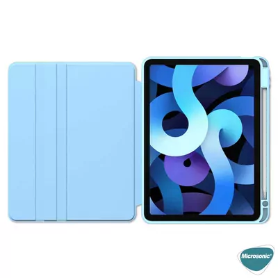 Microsonic Apple iPad 11.Nesil 2025 Kılıf (A3354-A3355) Regal Folio Mavi