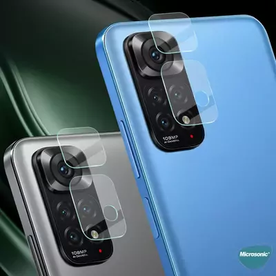 Microsonic Xiaomi Redmi Note 11 Kamera Lens Koruma Camı