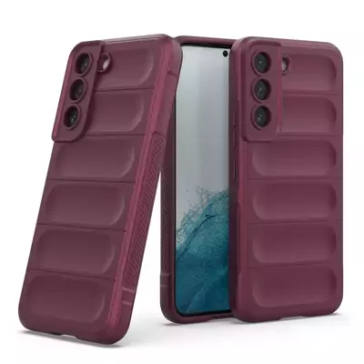 Microsonic Samsung Galaxy S21 FE Kılıf Oslo Prime Bordo