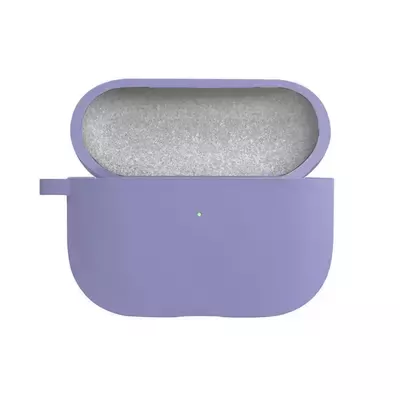 Microsonic AirPods Pro 3 Liquid Silicone Lansman Lavanta Grisi