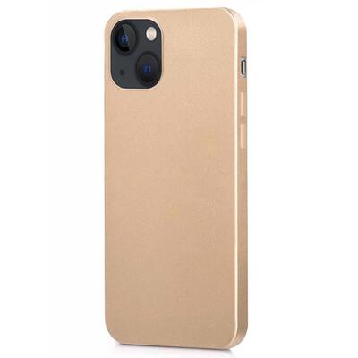 Microsonic Apple iPhone 14 Plus Kılıf Matte Silicone Gold