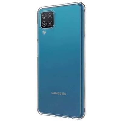 Microsonic Samsung Galaxy M22 Kılıf Transparent Soft Beyaz