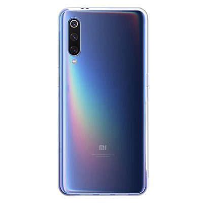 Microsonic Xiaomi Mi 9 SE Kılıf Transparent Soft Beyaz