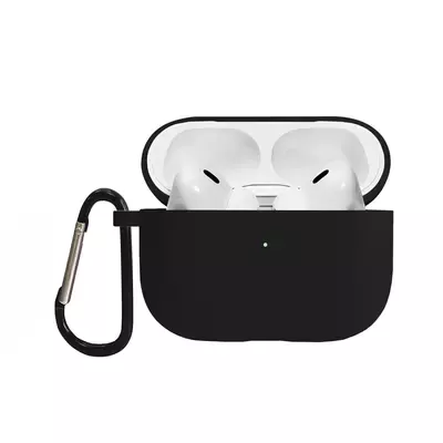 Microsonic AirPods Pro 3 Liquid Silicone Lansman Siyah