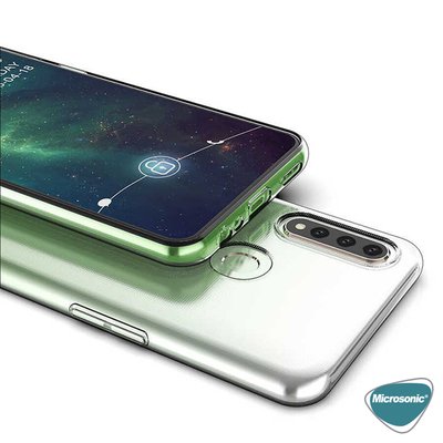 Microsonic Oppo A31 Kılıf Transparent Soft Beyaz