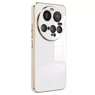 Microsonic Xiaomi 15 Ultra Kılıf Olive Plated Beyaz