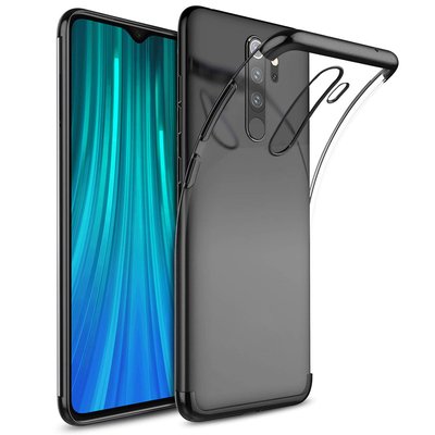 Microsonic Xiaomi Redmi Note 8 Pro Kılıf Skyfall Transparent Clear Siyah