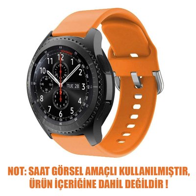 Microsonic Huawei Watch GT Sport Silikon Kordon Turuncu