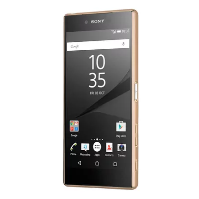 Microsonic Sony Xperia Z5 Dual Kılıf Slim Rubber Gold