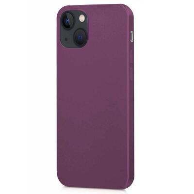 Microsonic Apple iPhone 14 Kılıf Matte Silicone Mor