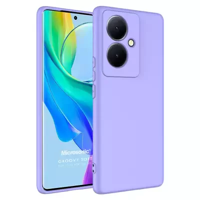 Microsonic Vivo V29 Lite 5G Kılıf Groovy Soft Lila