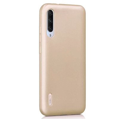 Microsonic Xiaomi Mi A3 Kılıf Matte Silicone Gold