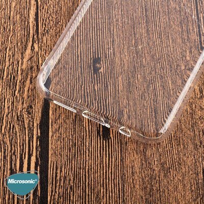 Microsonic Realme C2 Kılıf Transparent Soft Beyaz