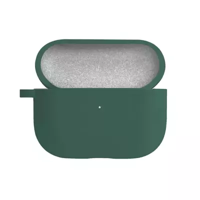 Microsonic AirPods Pro 3 Liquid Silicone Lansman Koyu Yeşil