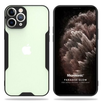 Microsonic Apple iPhone 11 Pro Max Kılıf Paradise Glow Siyah