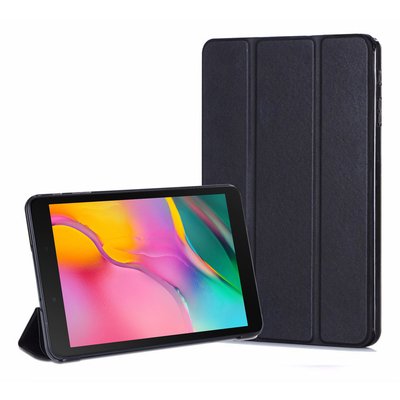 Microsonic Samsung Galaxy Tab A T290 Smart Case Kapaklı Kılıf Siyah