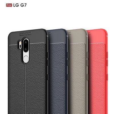 CaseUp LG G7 Kılıf Niss Silikon Kırmızı