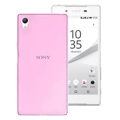 Microsonic Sony Xperia Z5 Dual Kılıf Transparent Soft Pembe