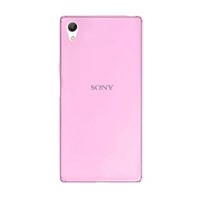 Microsonic Sony Xperia Z5 Dual Kılıf Transparent Soft Pembe