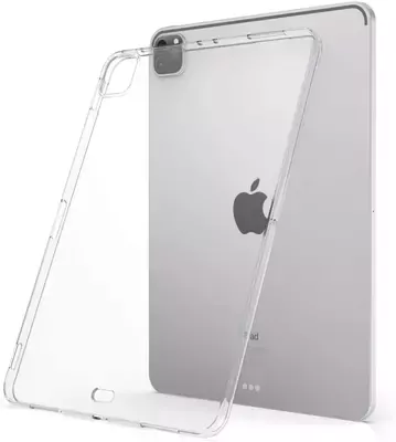 Microsonic Apple iPad Pro 12.9'' 2020 4.Nesil Kılıf, (A2229-A2069-A2232) Transparent Soft Beyaz