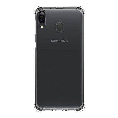 Microsonic Samsung Galaxy A20 Kılıf Anti Shock Silikon Şeffaf