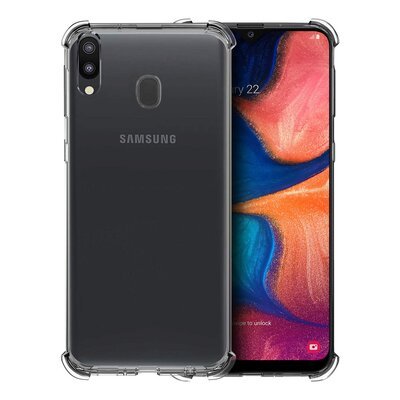 Microsonic Samsung Galaxy A20 Kılıf Anti Shock Silikon Şeffaf