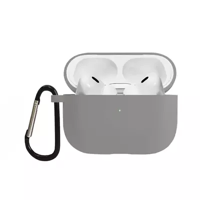 Microsonic AirPods Pro 3 Liquid Silicone Lansman Gri