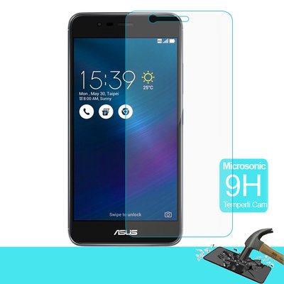 Microsonic Asus Zenfone 3 Max Temperli Cam Ekran Koruyucu Film