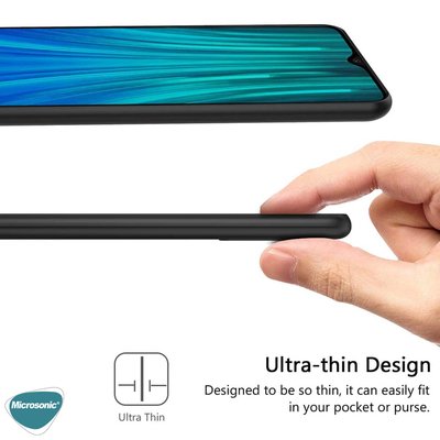 Microsonic Xiaomi Redmi 9 Kılıf Matte Silicone Kırmızı