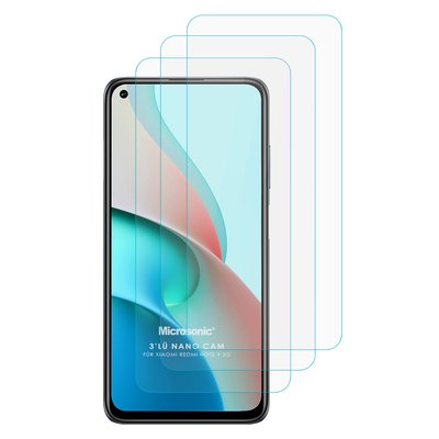 Microsonic Xiaomi Redmi Note 9 5G Nano Ekran Koruyucu (3'lü Paket)