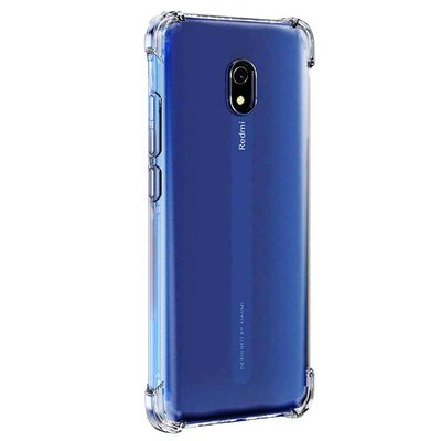 Microsonic Xiaomi Redmi 8A Kılıf Anti Shock Silikon Şeffaf