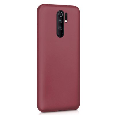 Microsonic Xiaomi Redmi 9 Kılıf Matte Silicone Mor