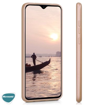 Microsonic Xiaomi Redmi 9 Kılıf Matte Silicone Rose Gold