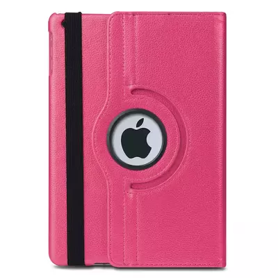 Microsonic Apple iPad 10.2'' 9. Nesil (A2602-A2604-A2603-A2605) Kılıf 360 Rotating Stand Deri Pembe