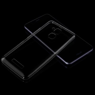 Microsonic Asus Zenfone 3 Max Kılıf Transparent Soft Mavi