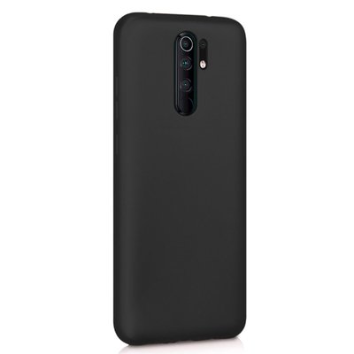 Microsonic Xiaomi Redmi 9 Kılıf Matte Silicone Siyah