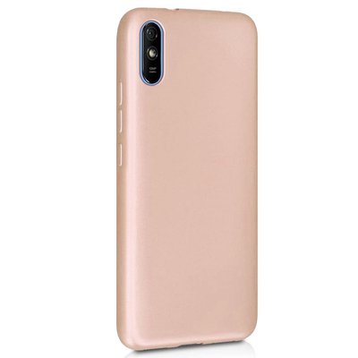 Microsonic Xiaomi Redmi 9A Kılıf Matte Silicone Gold