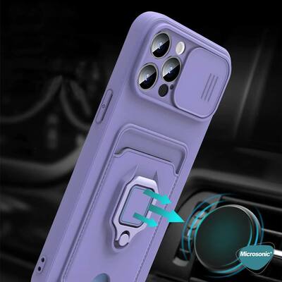 Microsonic Xiaomi Redmi 9C Kılıf Multifunction Silicone Siyah