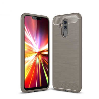 Microsonic Huawei Mate 20 Lite Kılıf Room Silikon Gri