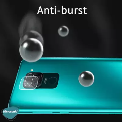 Microsonic Xiaomi Redmi Note 9 Kamera Lens Koruma Camı