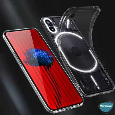 Microsonic Nothing Phone 1 Kılıf Transparent Soft Şeffaf