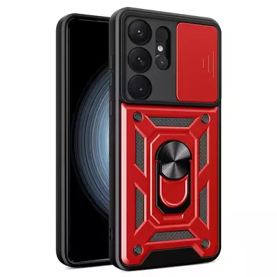 Microsonic Samsung Galaxy S25 Ultra Kılıf Impact Resistant Kırmızı