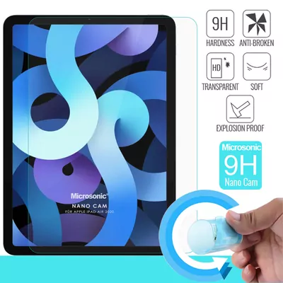 Microsonic Apple iPad 11.Nesil 2025 (A3354-A3355) Nano Glass Cam Ekran Koruyucu