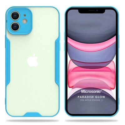 Microsonic Apple iPhone 11 Kılıf Paradise Glow Turkuaz