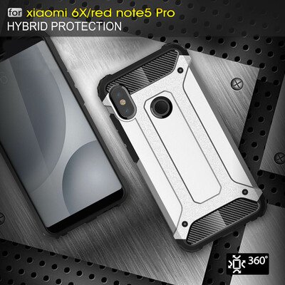 CaseUp Xiaomi Redmi Note 5 Pro Kılıf Tank Kırmızı