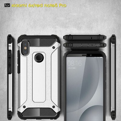 CaseUp Xiaomi Redmi Note 5 Pro Kılıf Tank Kırmızı