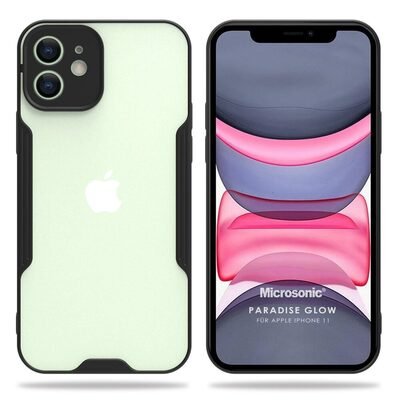 Microsonic Apple iPhone 11 Kılıf Paradise Glow Siyah