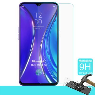 Microsonic Realme XT Temperli Cam Ekran Koruyucu Film