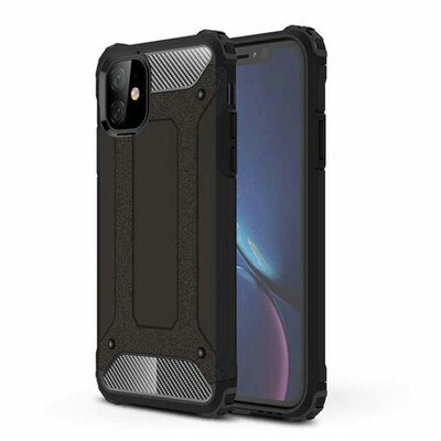 Microsonic Apple iPhone 11 Kılıf Rugged Armor Siyah