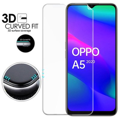 Microsonic Oppo A5 2020 Kavisli Ekran Koruyucu Film Seti - Ön ve Arka